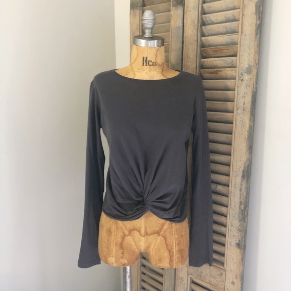 All Saints Carme Twist Front Tee - Picture 2 of 3